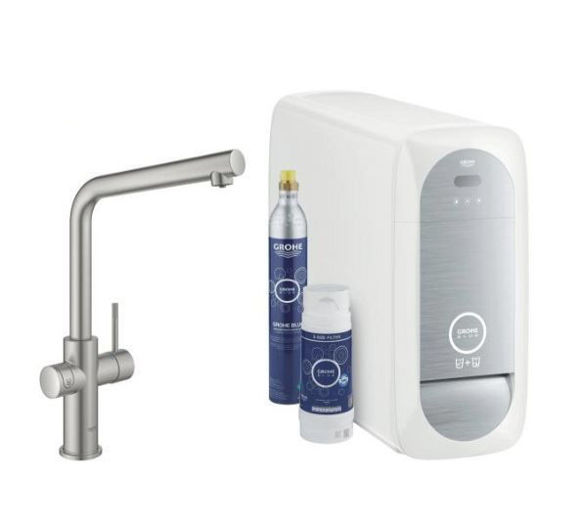 Immagine di Grohe Blue Home Rubinetto multifunzione satinato 31454DC1